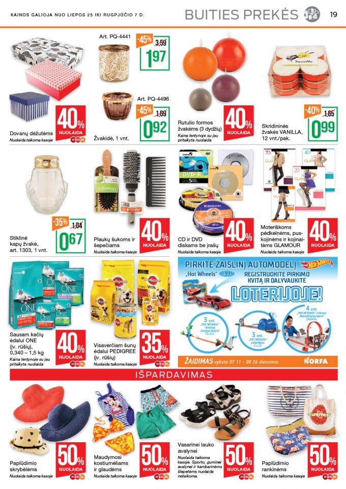 Norfa kaininis leidinys akcijos nuo 
  2019-07-25 iki 
  2019-08-07 | Leidinukas.lt puslapis 8