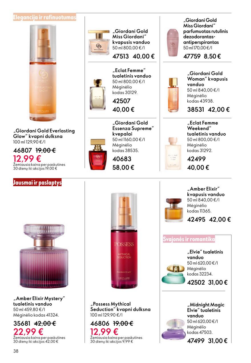 Oriflame katalogas akcijos nuo 
  2026-06-03 iki 
  2026-06-23 | Leidinukas.lt puslapis 38