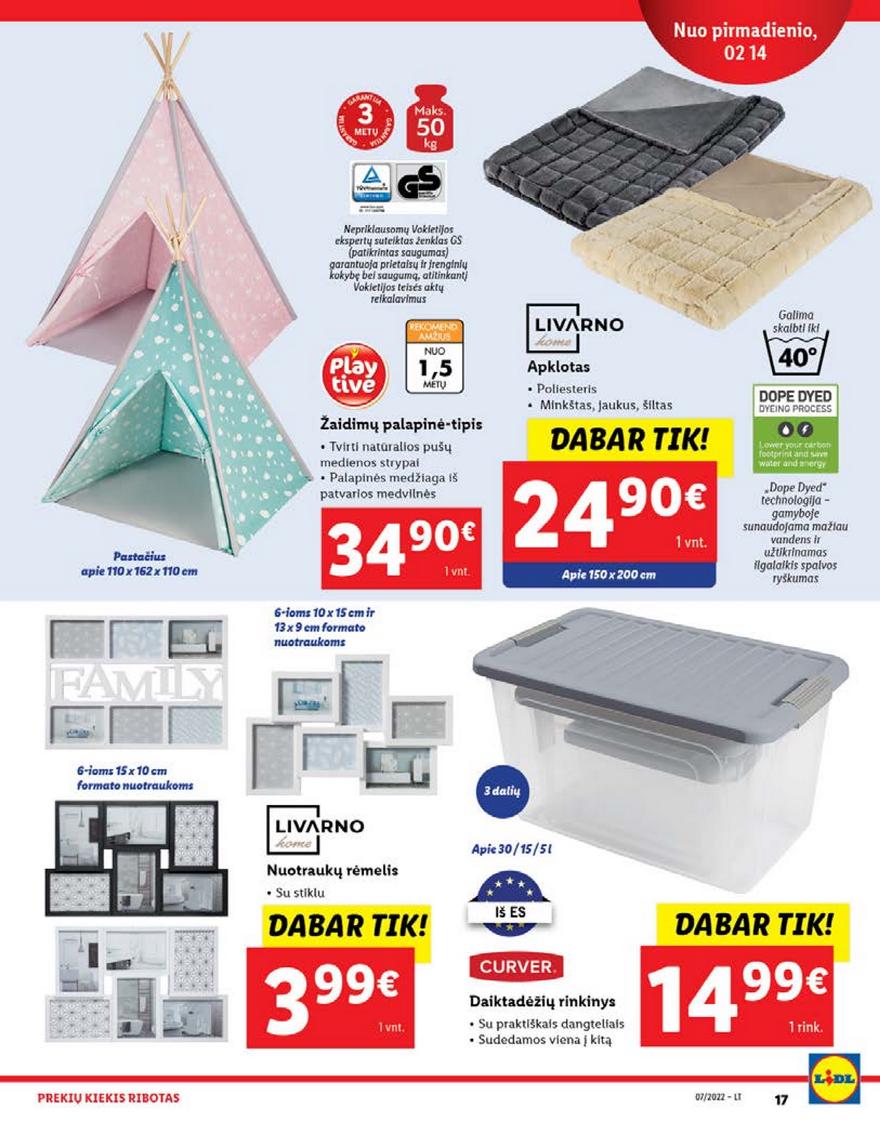 Ldil ne maisto leidinys akcijos nuo 
  2022-02-14 iki 
  2022-02-20 | Leidinukas.lt puslapis 17