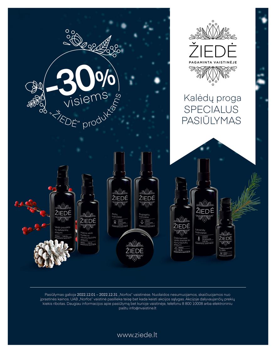 Norfos vaistinės leidinys akcijos nuo 
  2022-12-01 iki 
  2022-12-31 | Leidinukas.lt puslapis 32