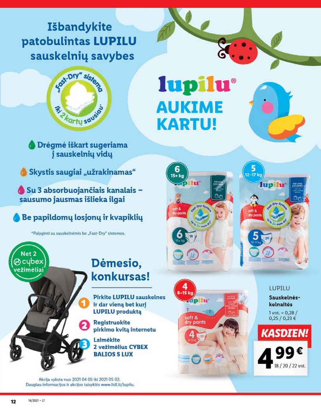 Ldil ne maisto prekių pasiūlymai. akcijos nuo 
  2021-04-05 iki 
  2021-04-11 | Leidinukas.lt puslapis 12