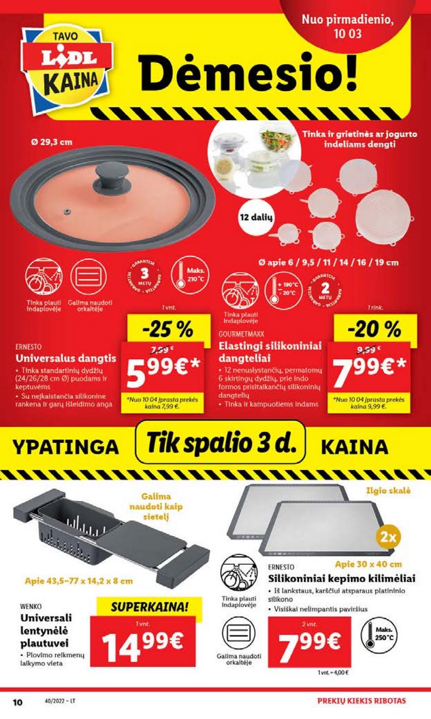 Ldil ne maisto prekių pasiūlymai akcijos nuo 
  2022-10-03 iki 
  2022-10-09 | Leidinukas.lt puslapis 10