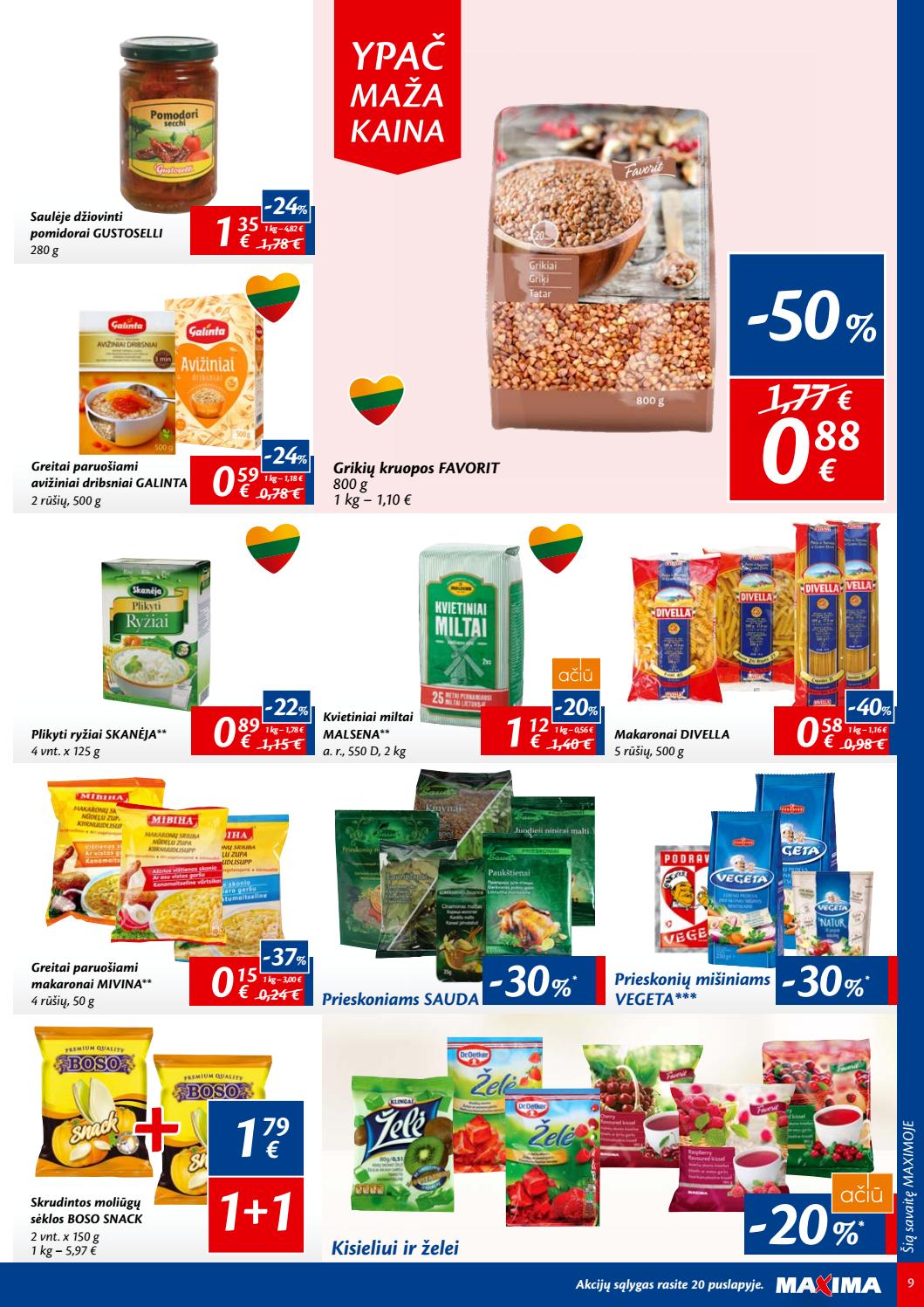 Maxima kaininis leidinys akcijos nuo 
  2019-06-04 iki 
  2019-06-10 | Leidinukas.lt puslapis 9