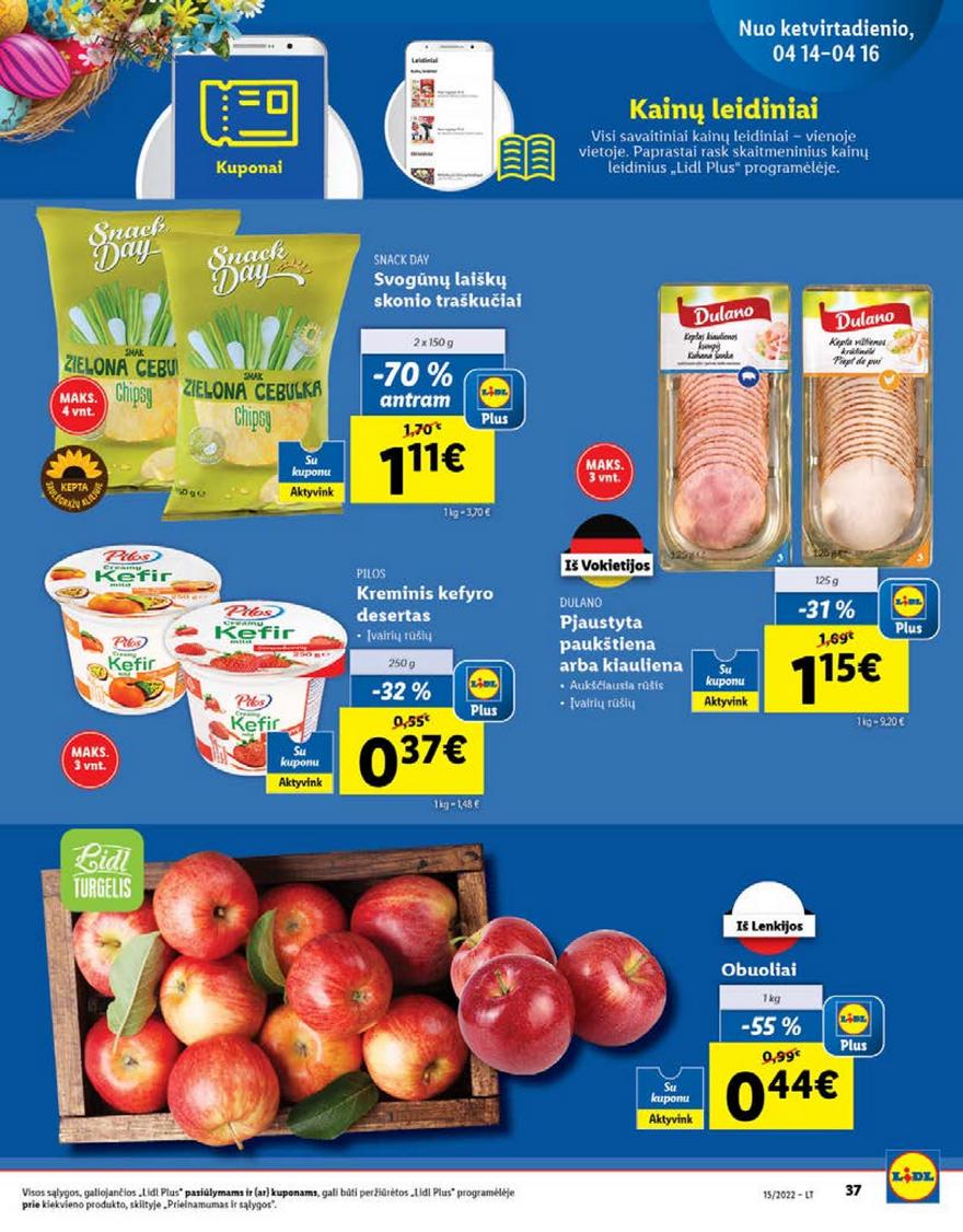 Ldil ne maisto prekių pasiūlymai akcijos nuo 
  2022-04-11 iki 
  2022-04-16 | Leidinukas.lt puslapis 37