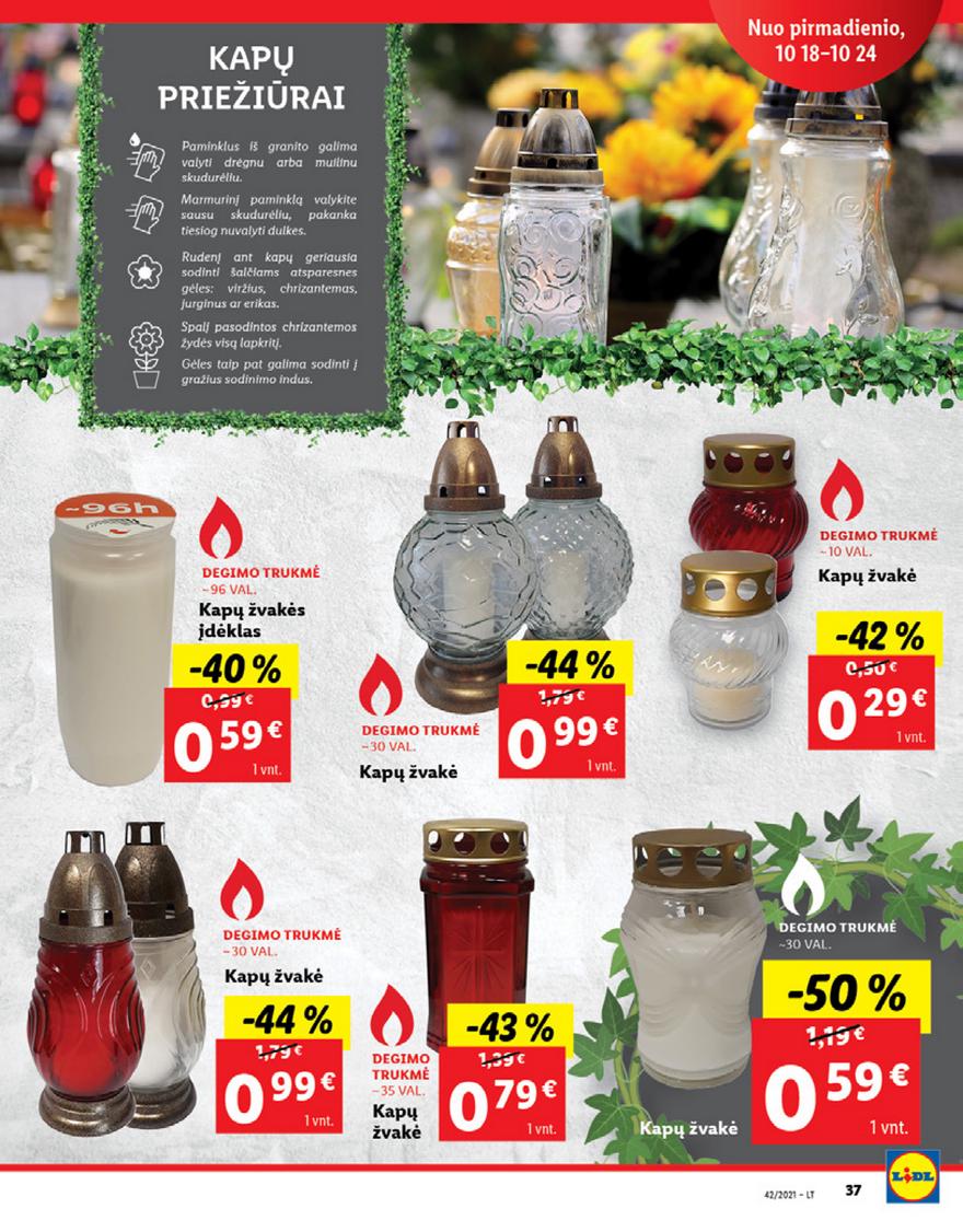 Lidl pasiūlymai akcijos nuo 
  2021-10-18 iki 
  2021-10-24 | Leidinukas.lt puslapis 37