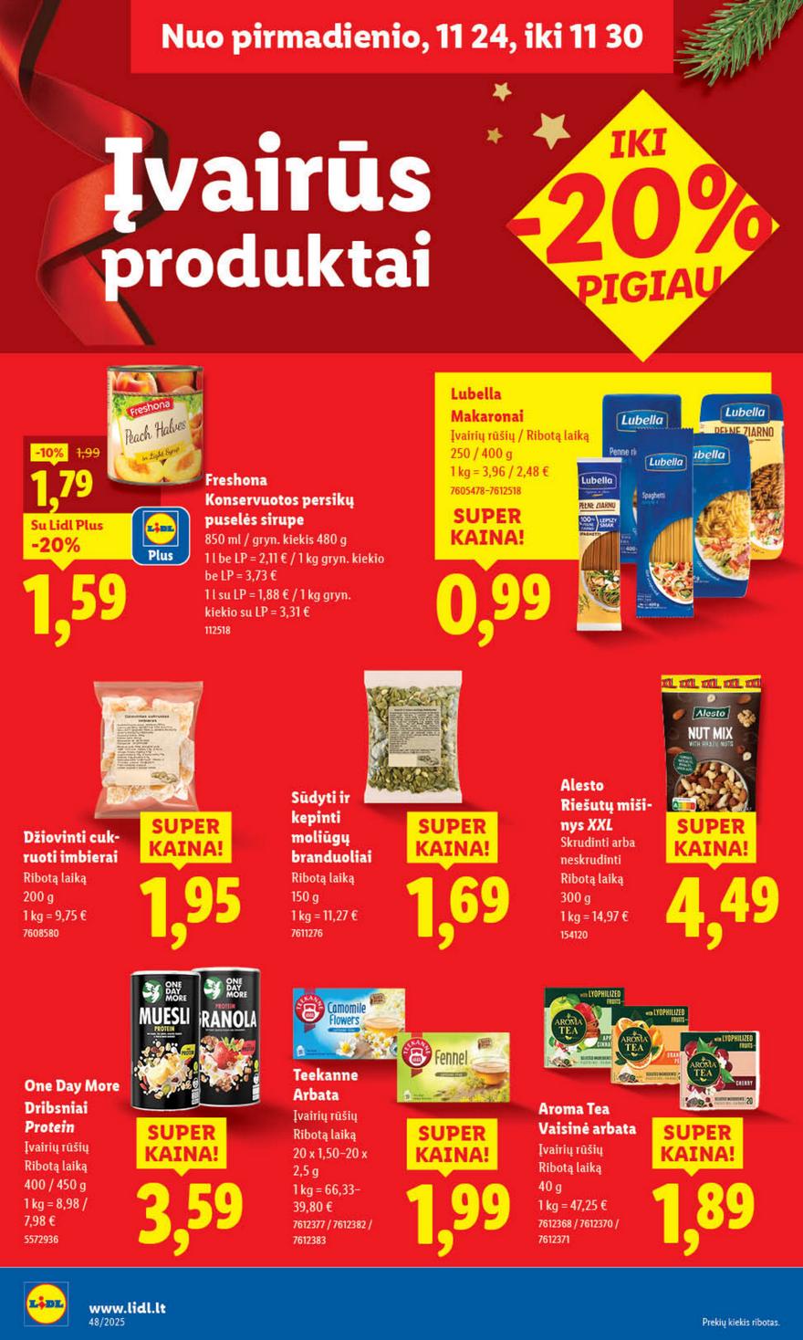 Lidl leidinys naujas akcijos nuo 
  2025-11-24 iki 
  2025-11-30 | Leidinukas.lt puslapis 34