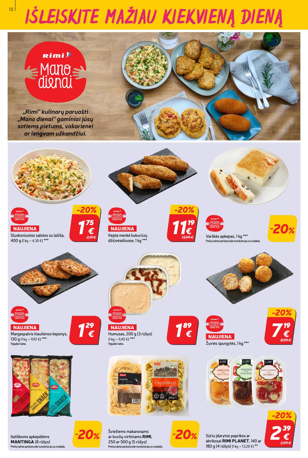 Rimi savaitinis leidinys akcijos nuo 
  2021-03-02 iki 
  2021-03-08 | Leidinukas.lt puslapis 10
