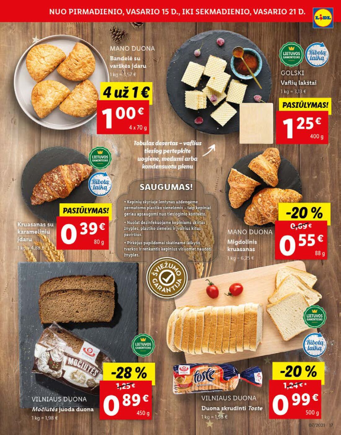Lidl savaitinis leidinys akcijos nuo 
  2021-02-15 iki 
  2021-02-21 | Leidinukas.lt puslapis 17