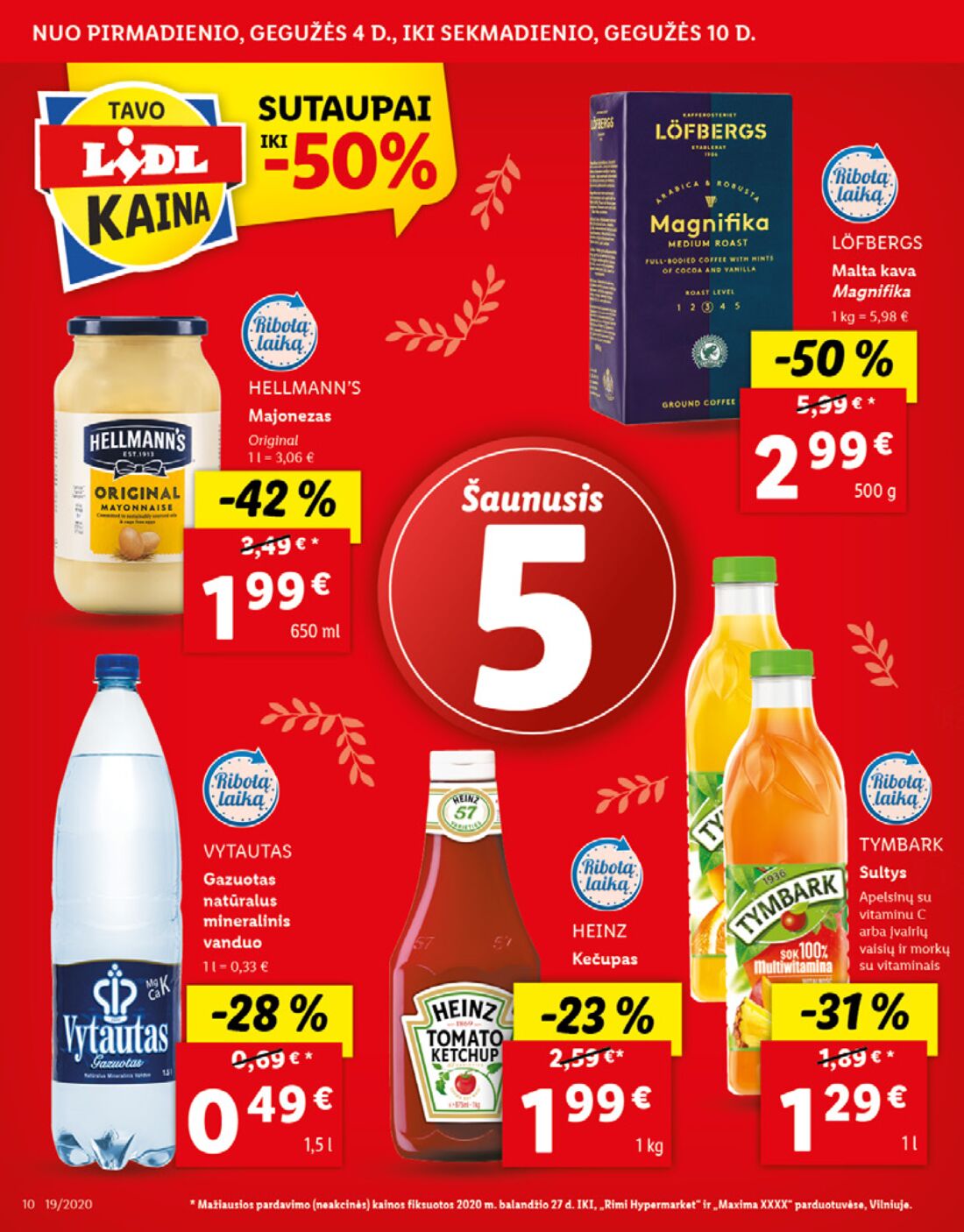 Lidl savaitinis leidinys akcijos nuo 
  2020-05-04 iki 
  2020-05-10 | Leidinukas.lt puslapis 10
