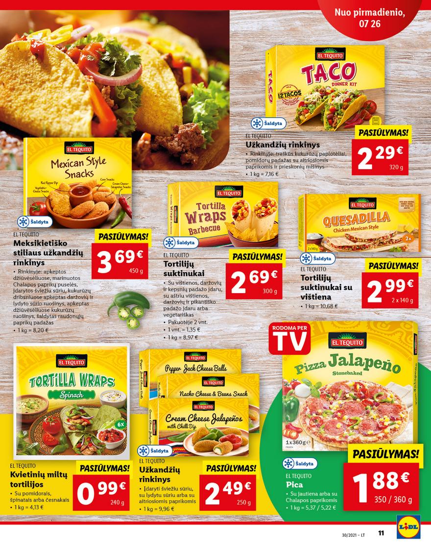 Lidl maisto prekių pasiūlymai akcijos nuo 
  2021-07-26 iki 
  2021-08-01 | Leidinukas.lt puslapis 11