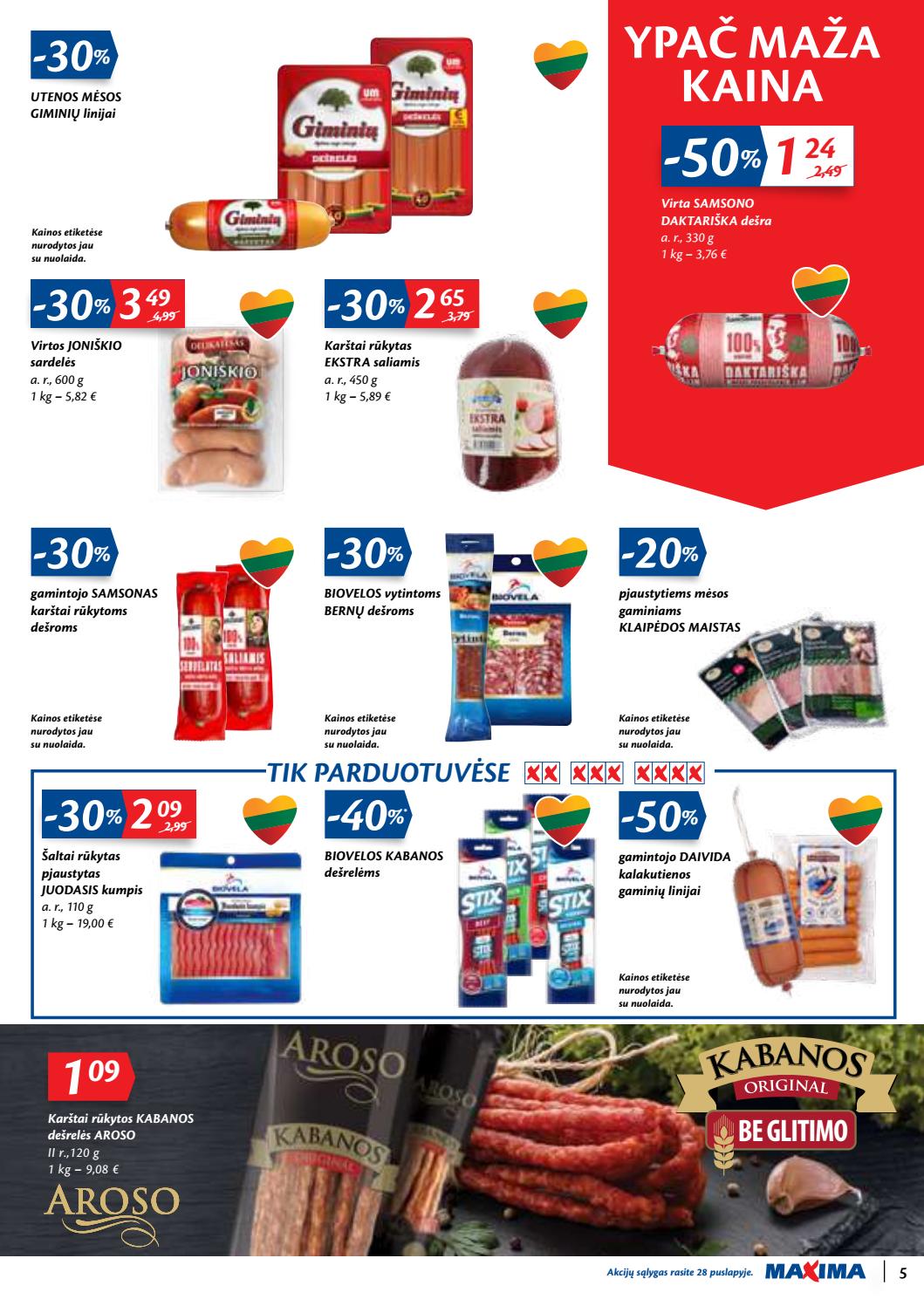 Maxima kaininis leidinys akcijos nuo 
  2020-07-14 iki 
  2020-07-20 | Leidinukas.lt puslapis 5