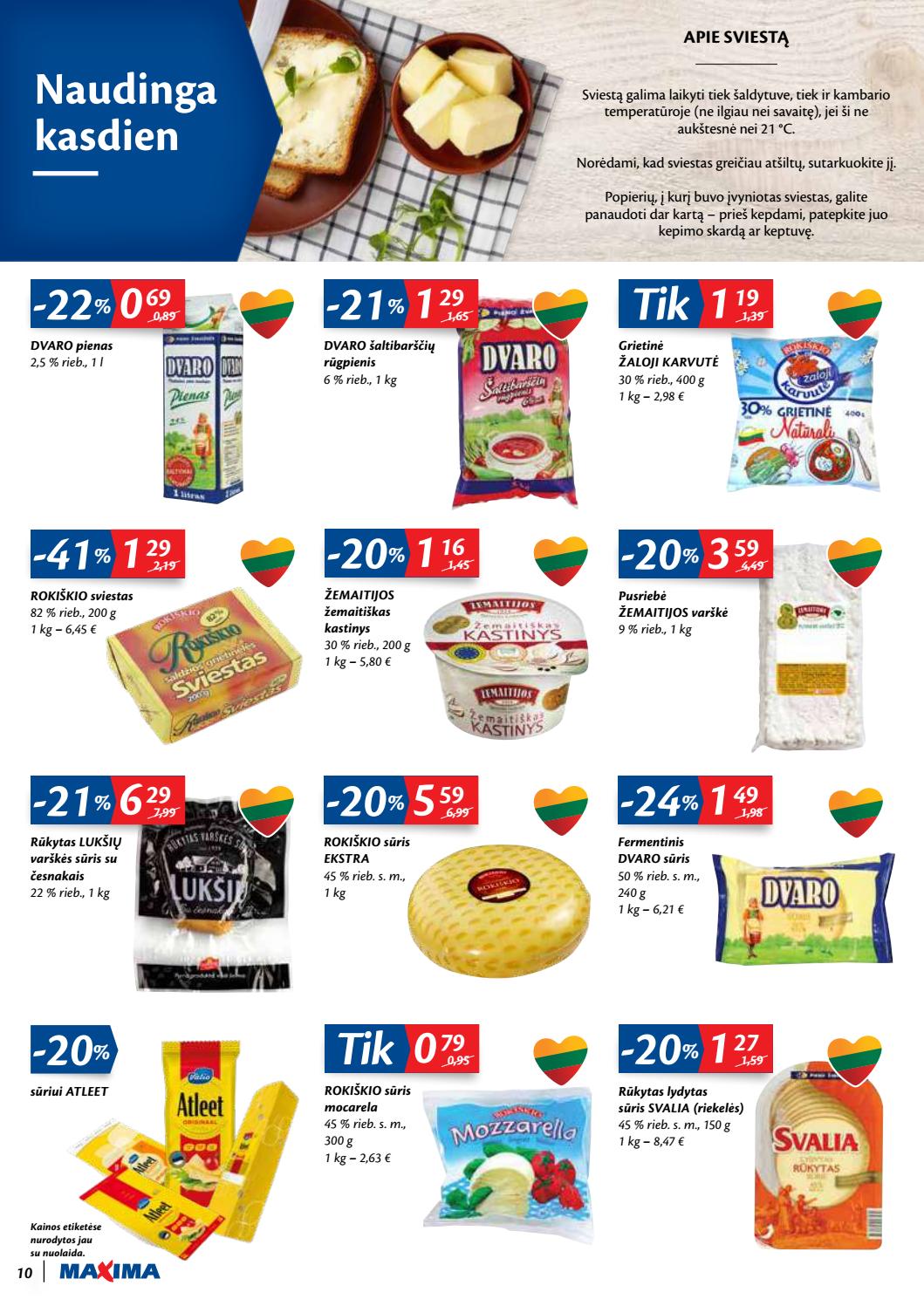 Maxima kaininis leidinys akcijos nuo 
  2020-06-09 iki 
  2020-06-15 | Leidinukas.lt puslapis 10