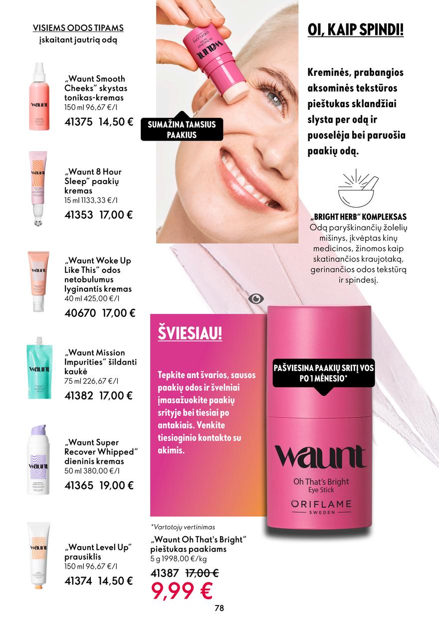 Oriflame vasaros leidinys akcijos nuo 
  2022-07-20 iki 
  2022-08-02 | Leidinukas.lt puslapis 78