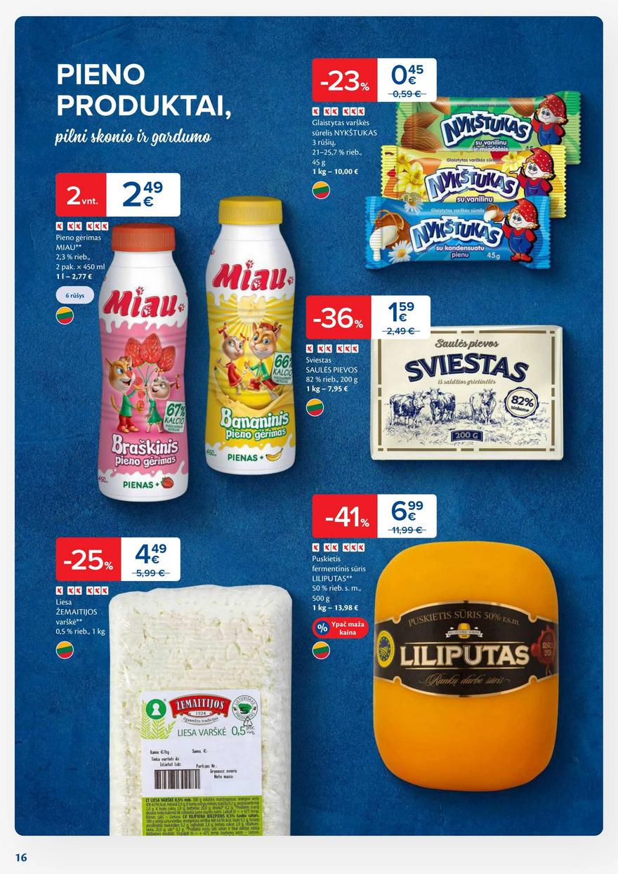 Maxima leidinys akcijos nuo 
  2024-05-14 iki 
  2024-05-20 | Leidinukas.lt puslapis 16