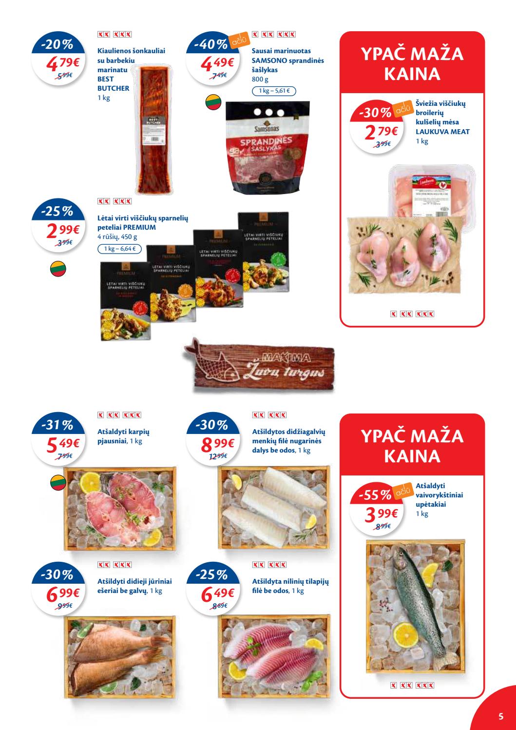 Maxima kaininis leidinys akcijos nuo 
  2021-02-02 iki 
  2021-02-08 | Leidinukas.lt puslapis 5