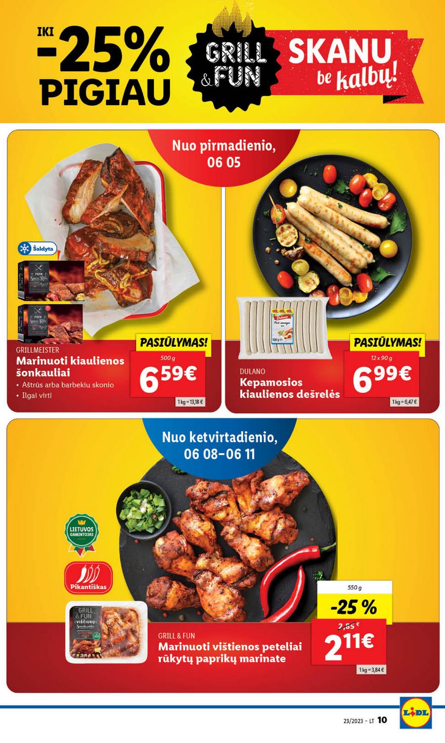 Lidl pasiūlymai akcijos nuo 
  2023-06-05 iki 
  2023-06-11 | Leidinukas.lt puslapis 10