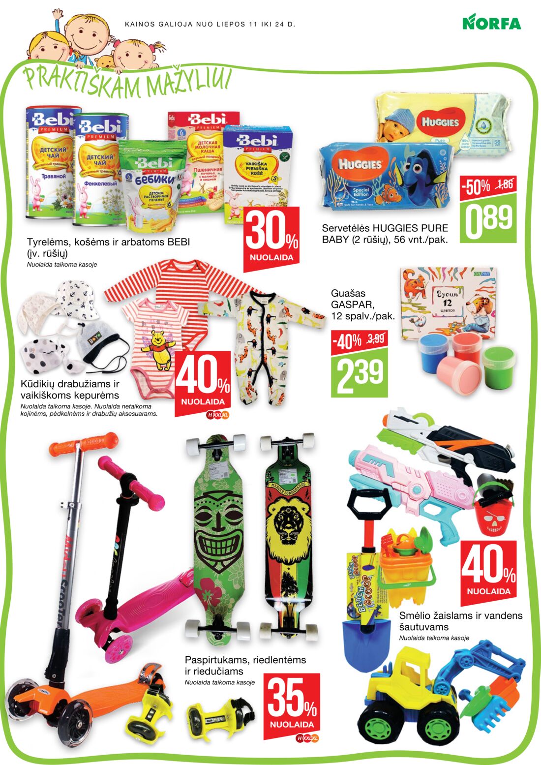 Norfa kaininis leidinys akcijos nuo 
  2019-07-11 iki 
  2019-07-24 | Leidinukas.lt puslapis 24