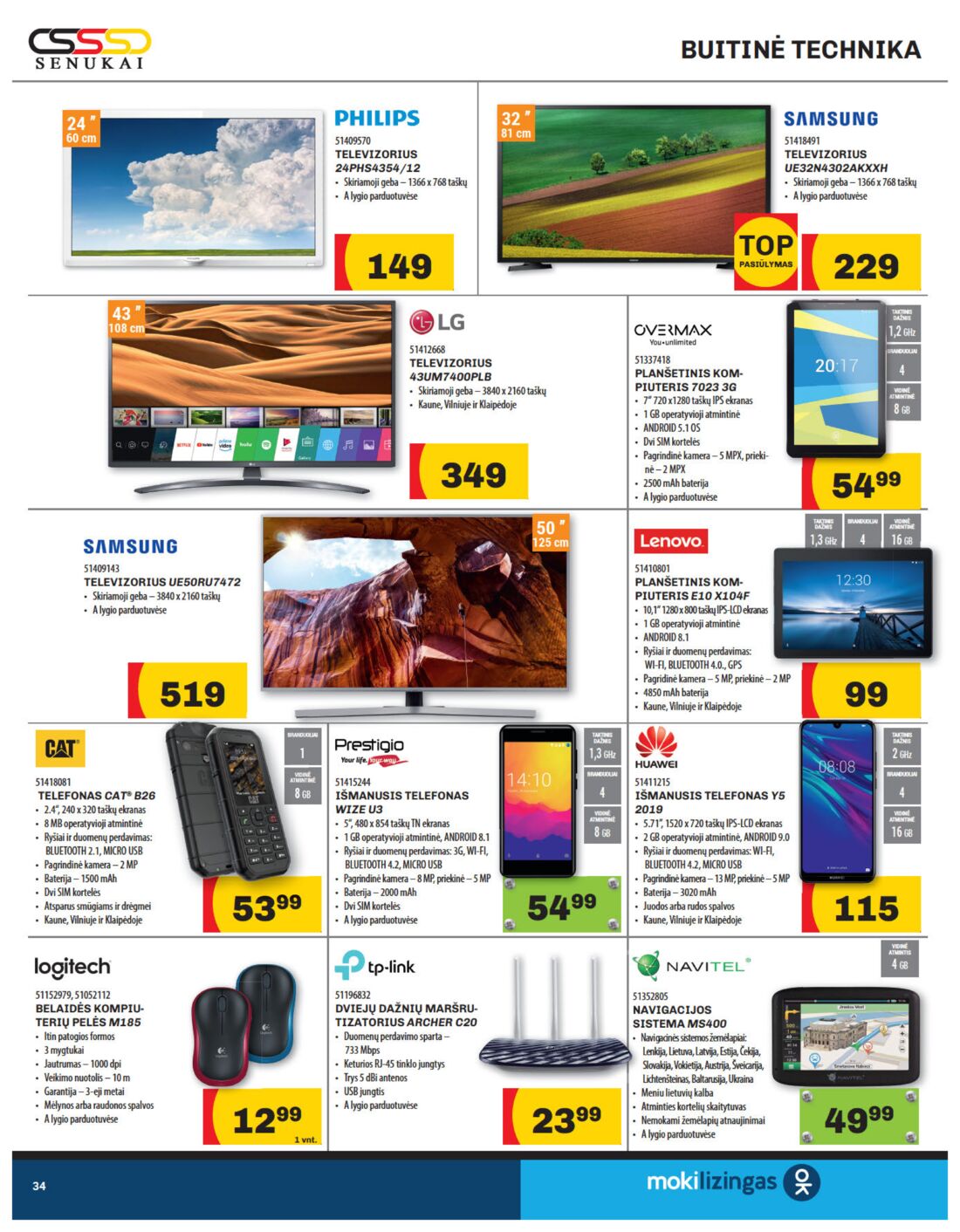 Senukai reklaminis leidinys akcijos nuo 
  2019-10-31 iki 
  2019-11-18 | Leidinukas.lt puslapis 34