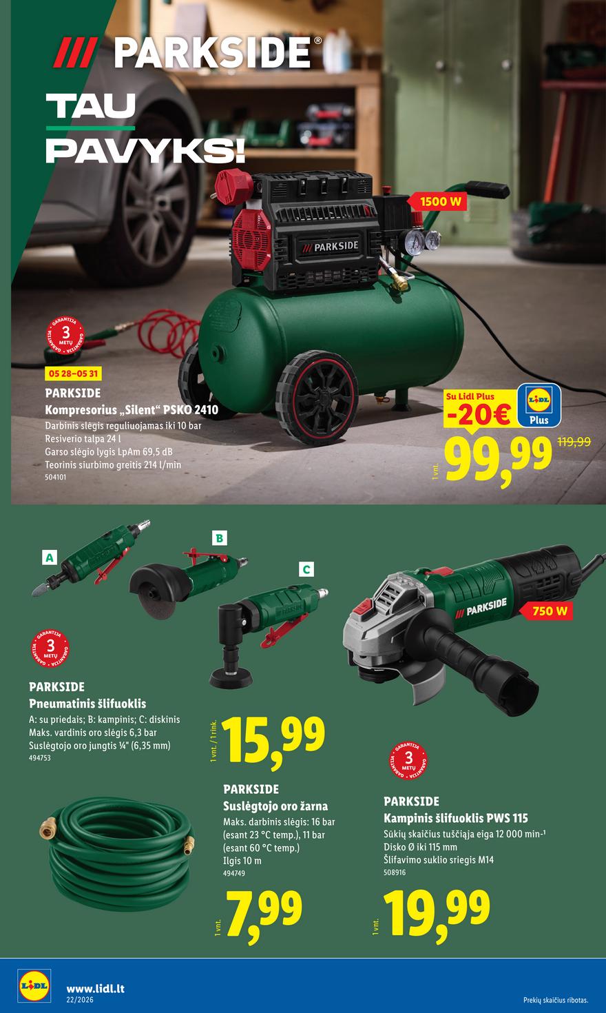 Lidl leidinys akcijos nuo 
  2026-05-25 iki 
  2026-05-31 | Leidinukas.lt puslapis 20