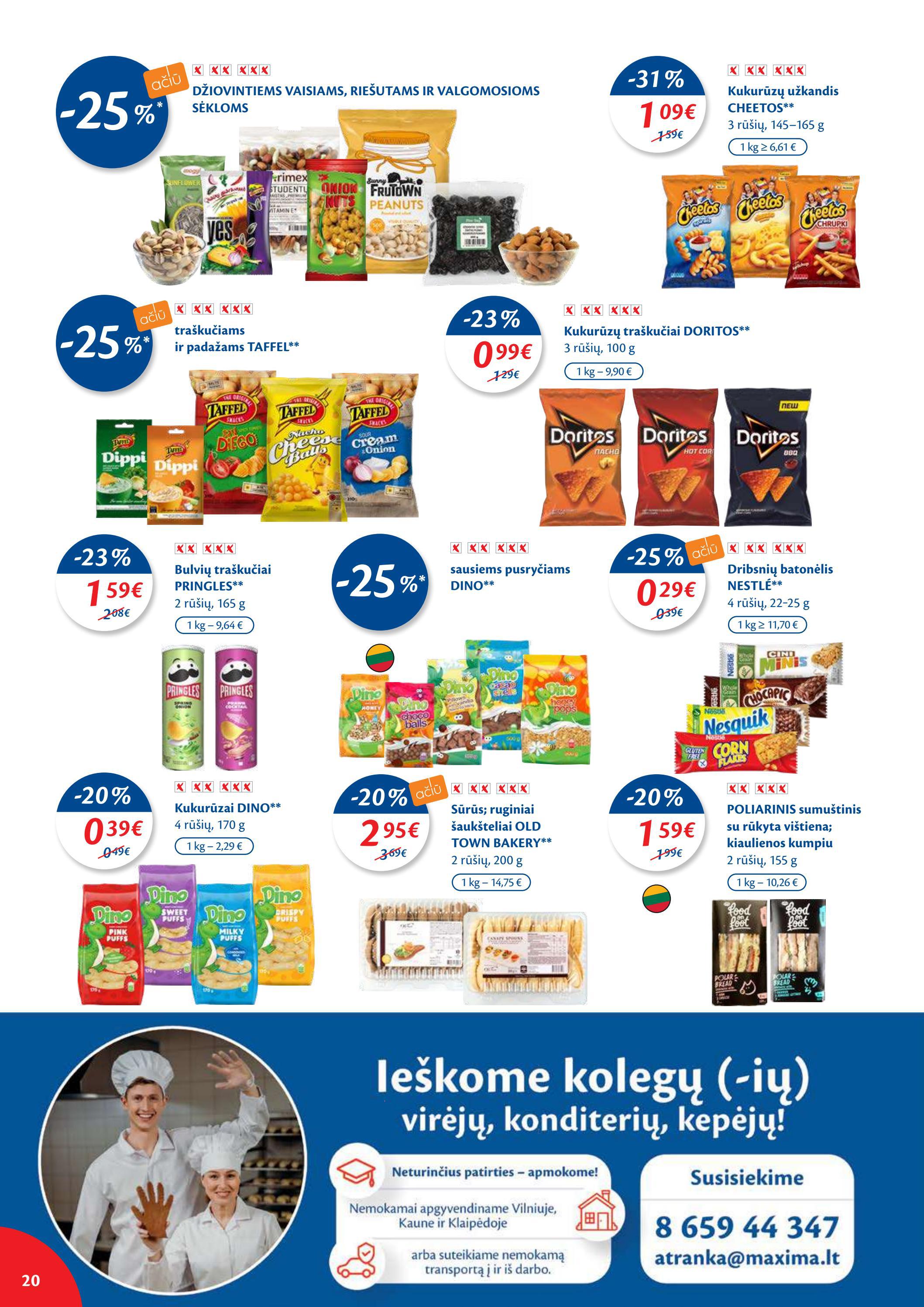 Maxima kaininis leidinys akcijos nuo 
  2022-03-01 iki 
  2022-03-07 | Leidinukas.lt puslapis 20