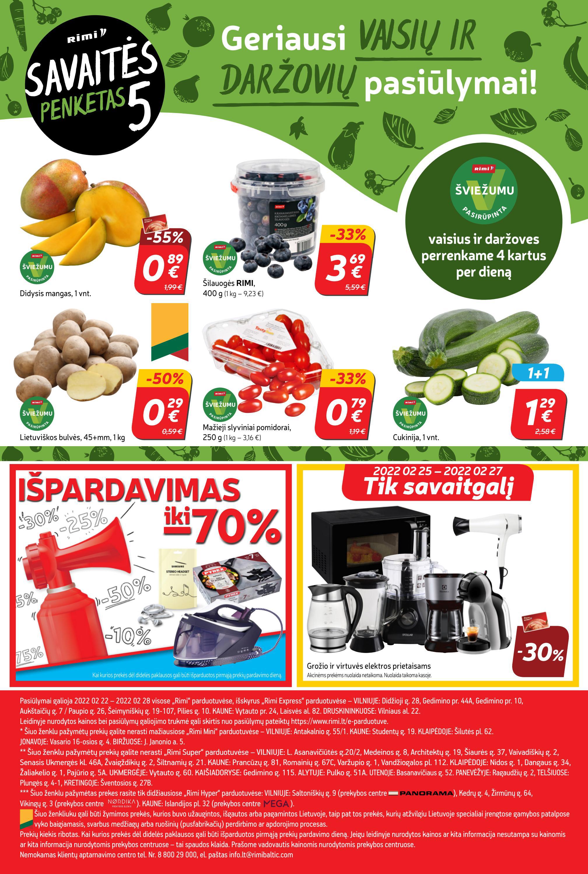 Rimi savaitinis leidinys akcijos nuo 
  2022-02-22 iki 
  2022-02-28 | Leidinukas.lt puslapis 24