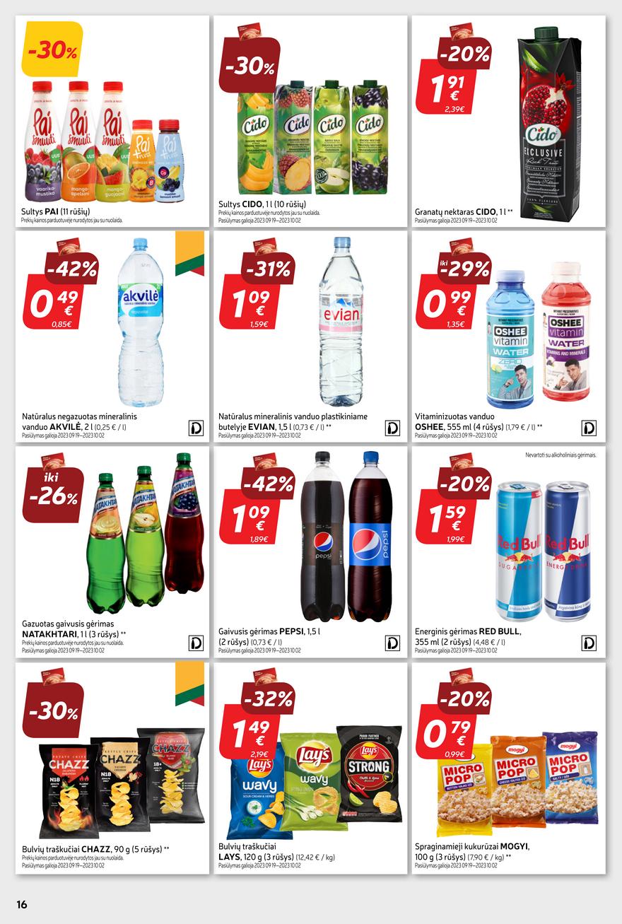 Rimi savaitinis leidinys akcijos nuo 
  2023-09-19 iki 
  2023-09-25 | Leidinukas.lt puslapis 16