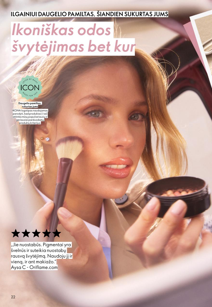 Oriflame katalogas akcijos nuo 
  2026-03-11 iki 
  2026-03-31 | Leidinukas.lt puslapis 22