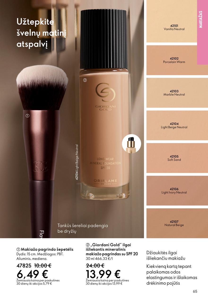 Oriflame katalogas akcijos nuo 
  2026-01-28 iki 
  2026-02-17 | Leidinukas.lt puslapis 65