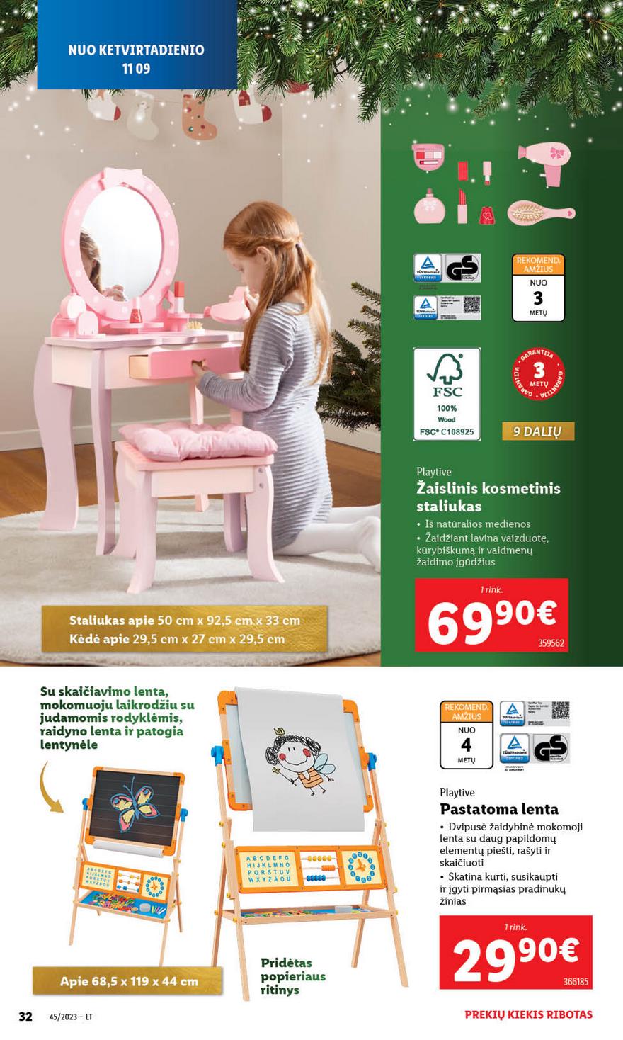 Ldil ne maisto leidinys akcijos nuo 
  2023-11-06 iki 
  2023-11-12 | Leidinukas.lt puslapis 32