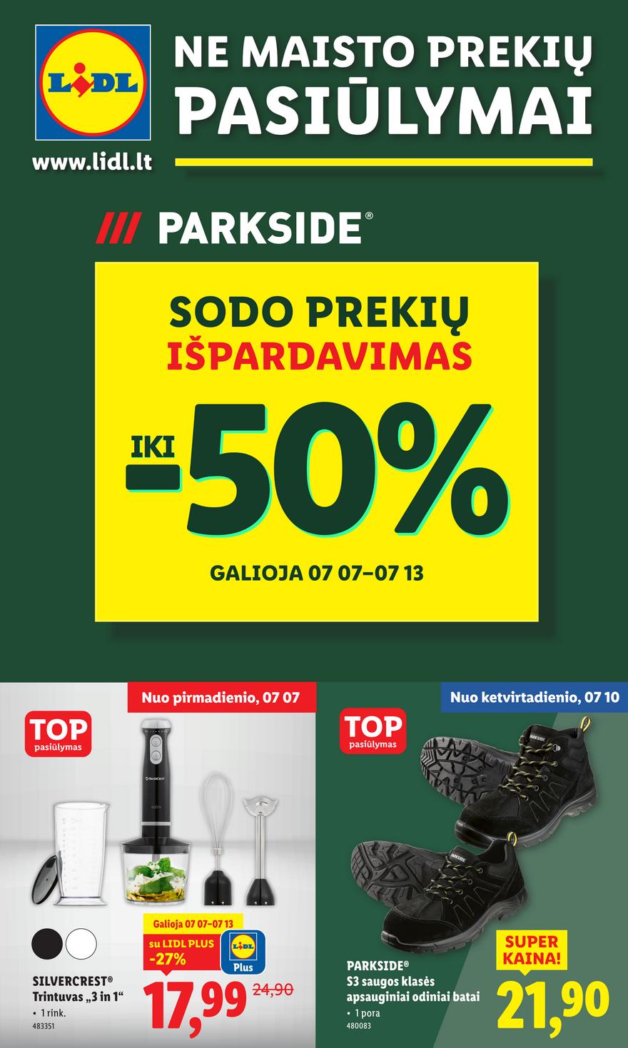 Lidl ne maisto leidinys akcijos nuo 
  2025-07-07 iki 
  2025-07-13 | Leidinukas.lt puslapis 1