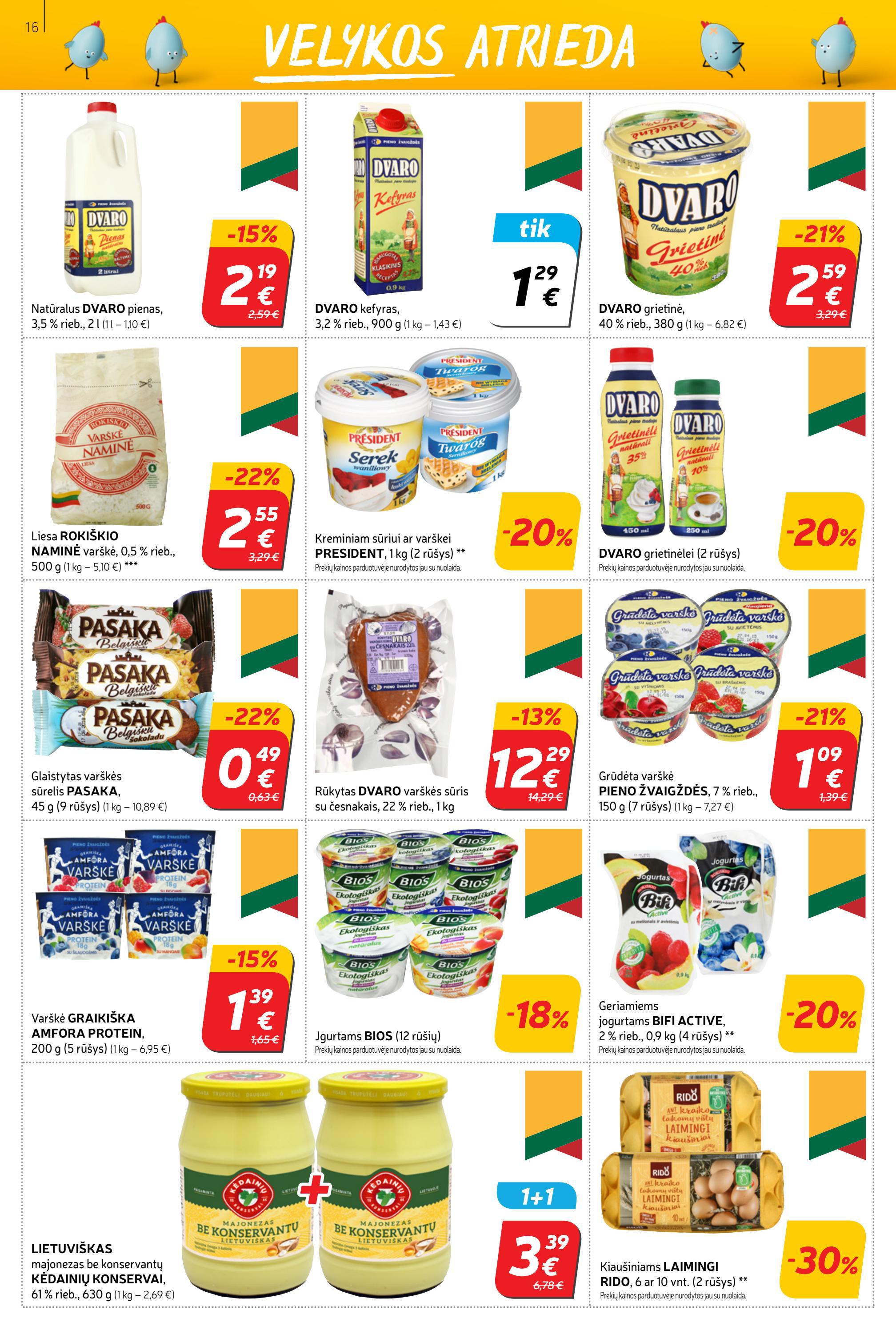 Rimi savaitinis leidinys akcijos nuo 
  2022-04-12 iki 
  2022-04-18 | Leidinukas.lt puslapis 16