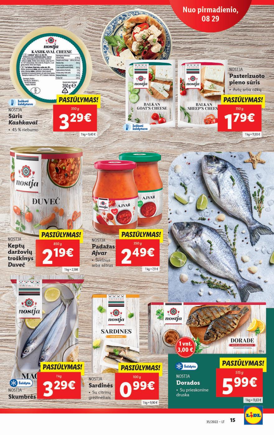 Ldil maisto leidinys akcijos nuo 
  2022-08-29 iki 
  2022-09-04 | Leidinukas.lt puslapis 15