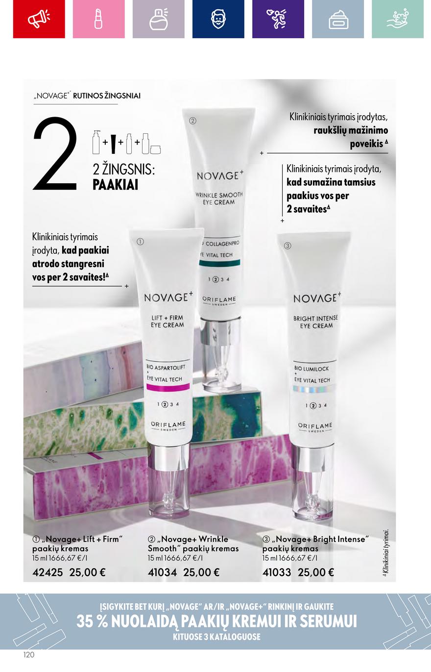 Oriflame katalogas akcijos nuo 
  2023-09-13 iki 
  2023-10-03 | Leidinukas.lt puslapis 120