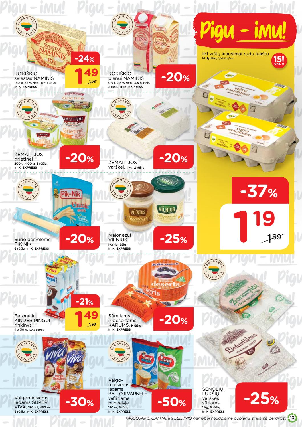 Iki savaitinis leidinys akcijos nuo 
  2020-03-02 iki 
  2020-03-08 | Leidinukas.lt puslapis 13