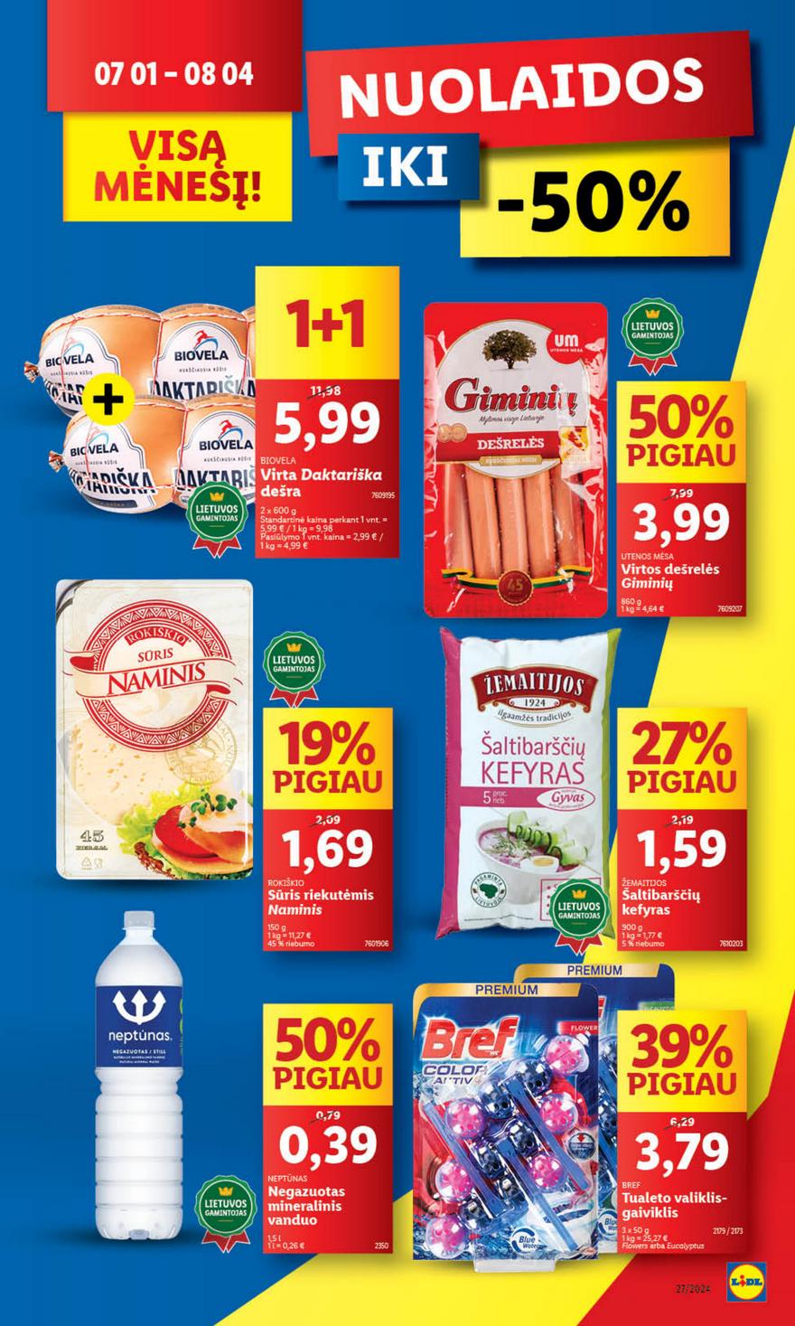 Lidl leidinys akcijos nuo 
  2024-07-01 iki 
  2024-07-07 | Leidinukas.lt puslapis 4