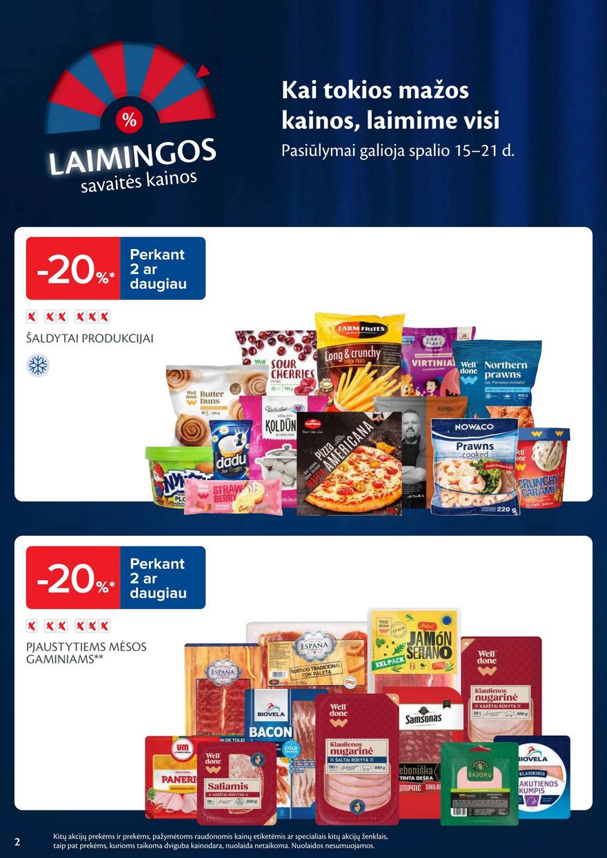 Maxima savaitinis leidinys 42 akcijos nuo
2024-10-15 iki
2024-10-21 | Leidinukas.lt puslapis 2