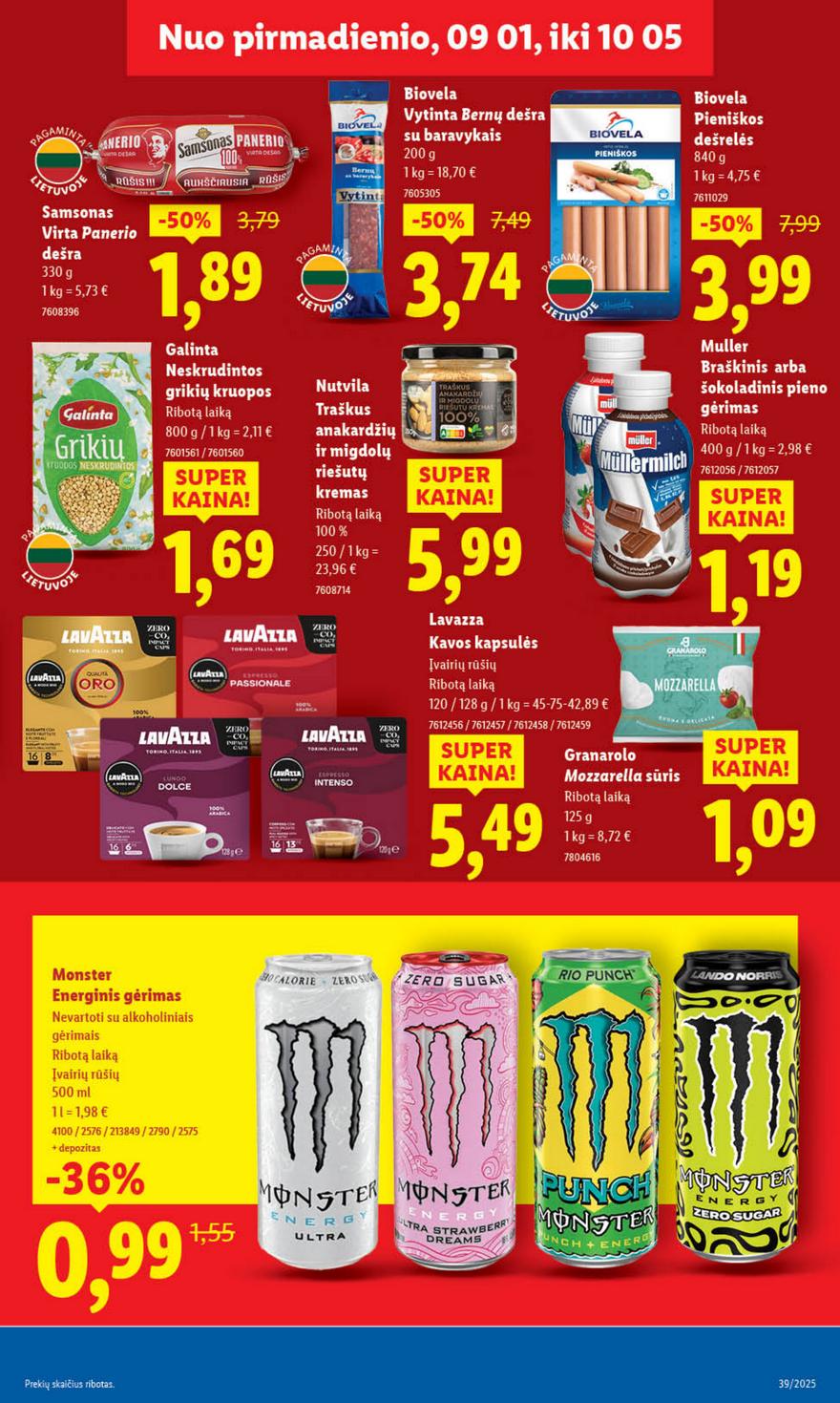 Lidl leidinys naujas akcijos nuo 
  2025-09-22 iki 
  2025-09-28 | Leidinukas.lt puslapis 21