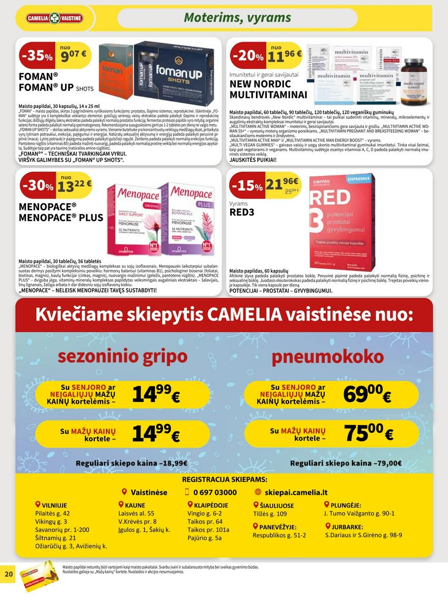 Camelia leidinys akcijos nuo 
  2025-01-01 iki 
  2025-01-31 | Leidinukas.lt puslapis 20
