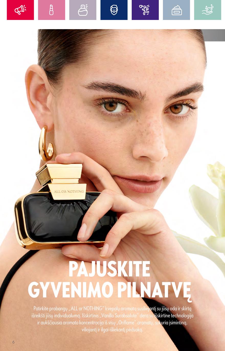 Oriflame katalogas akcijos nuo 
  2023-10-04 iki 
  2023-11-01 | Leidinukas.lt puslapis 6