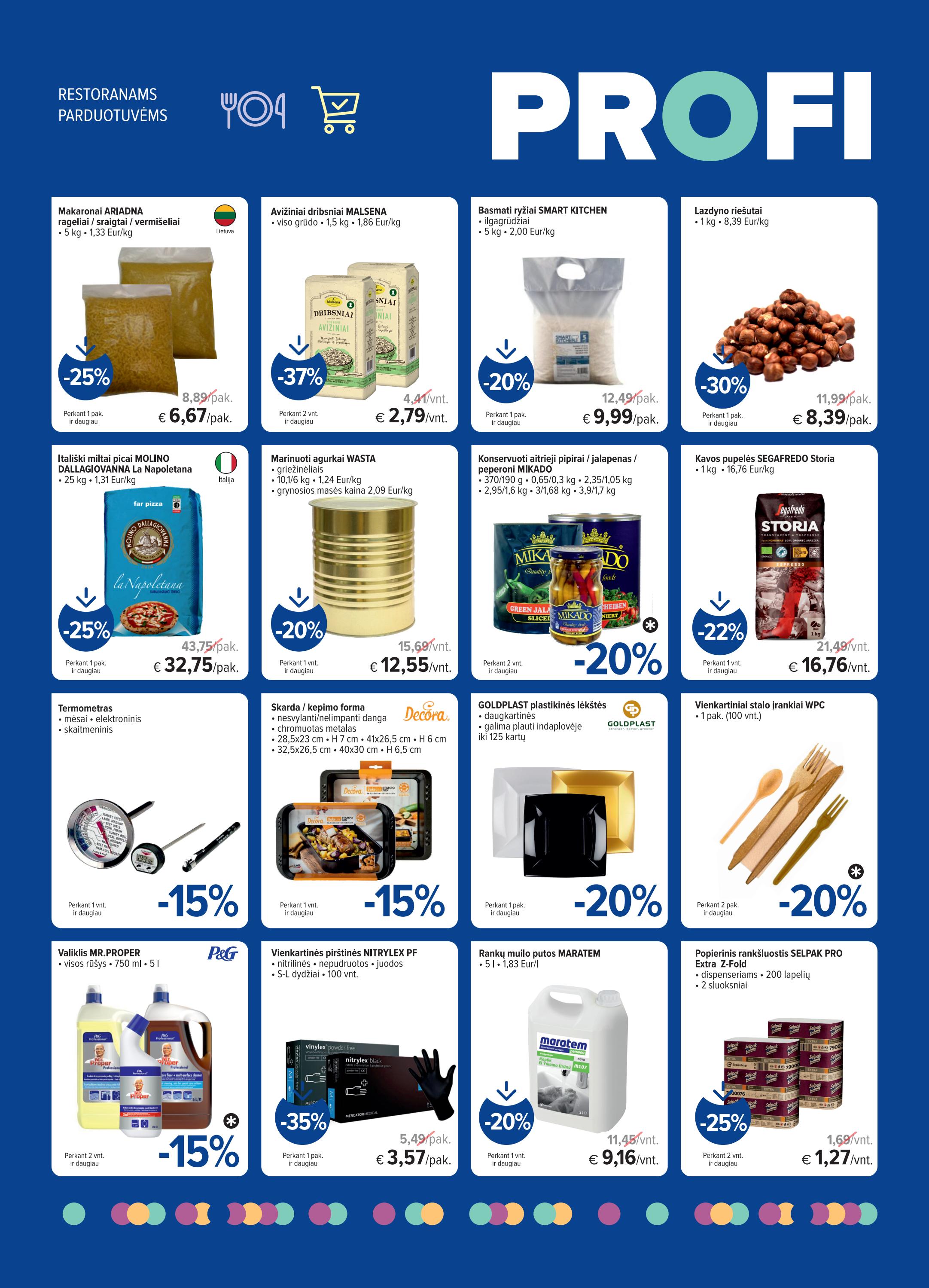 Promo pasiūlymų leidinys akcijos nuo 
  2023-07-19 iki 
  2023-08-01 | Leidinukas.lt puslapis 7