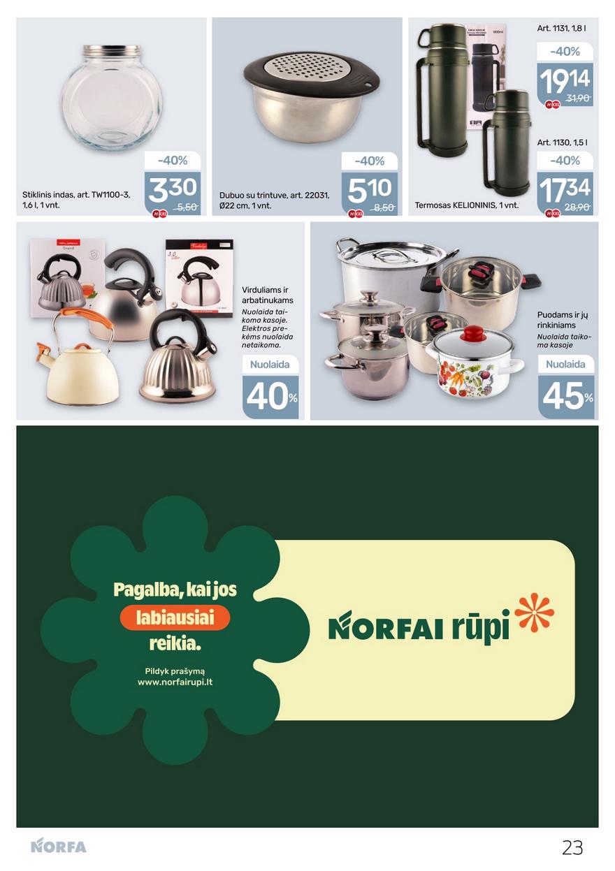 Norfos leidinys akcijos nuo 
  2026-03-05 iki 
  2026-03-18 | Leidinukas.lt puslapis 23