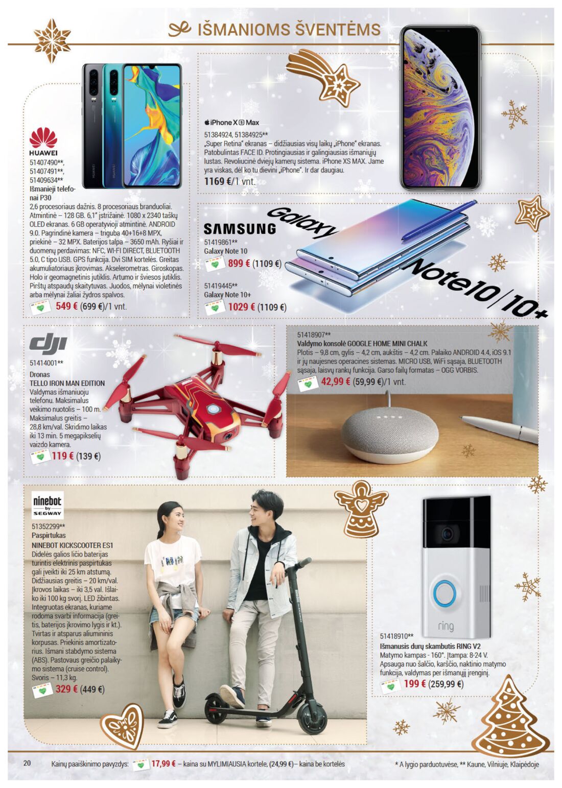 Senukai reklaminis leidinys akcijos nuo 
  2019-11-21 iki 
  2019-12-30 | Leidinukas.lt puslapis 20