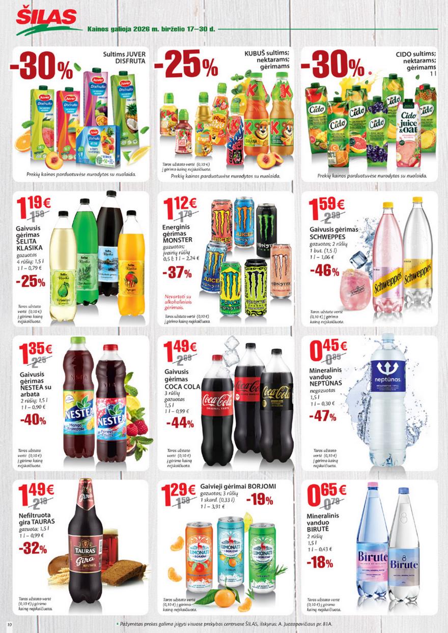 Šilas leidinys akcijos nuo 
  2026-06-17 iki 
  2026-06-30 | Leidinukas.lt puslapis 10