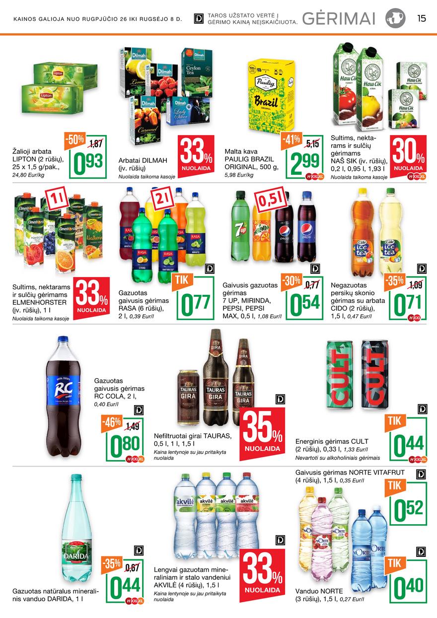Norfos kaininis leidinys akcijos nuo
2021-08-26 iki
2021-09-08 | Leidinukas.lt puslapis 15
