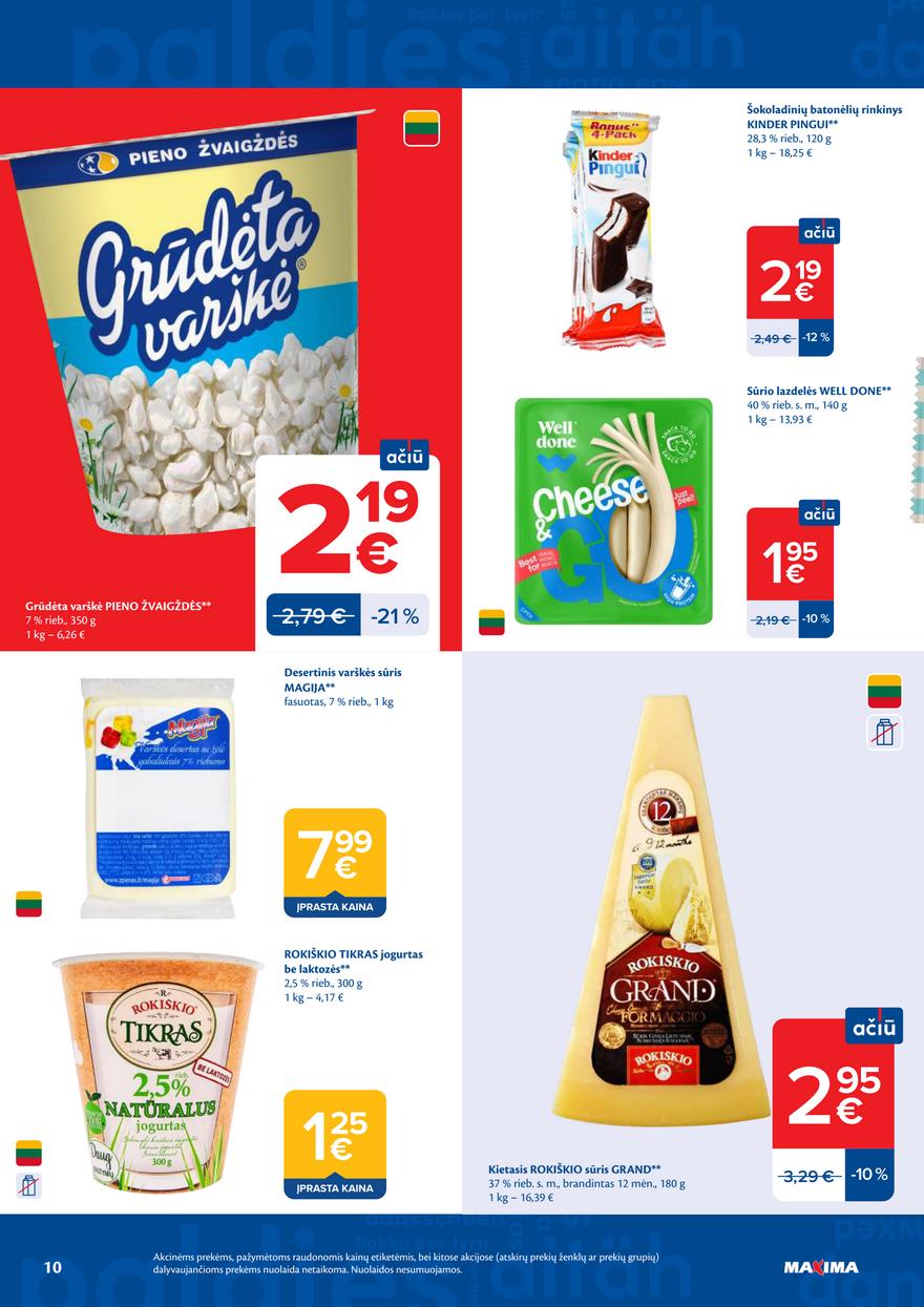 Maxima leidinukas akcijos nuo 
  2026-07-07 iki 
  2026-07-13 | Leidinukas.lt puslapis 10
