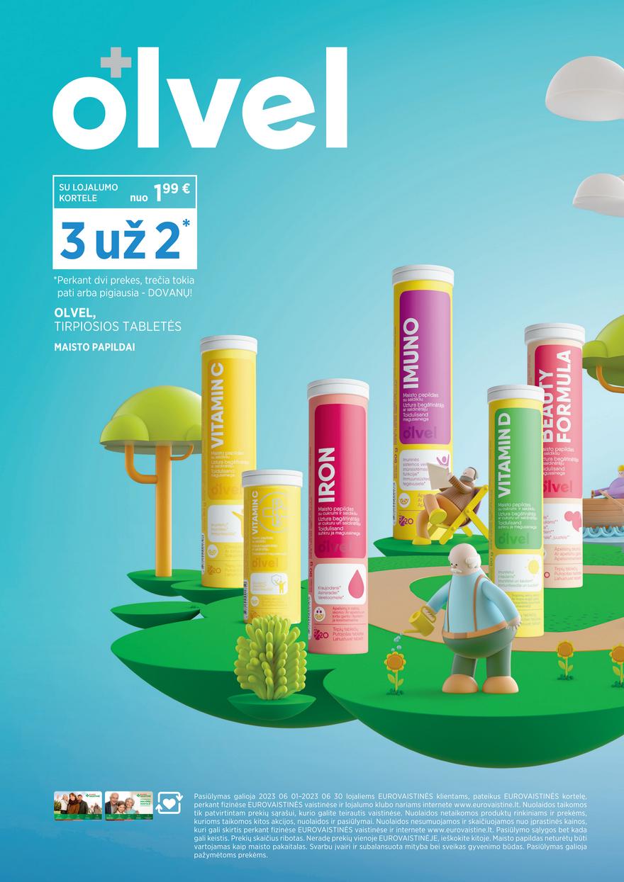 Euro vaistinė leidinys akcijos nuo 
  2023-06-01 iki 
  2023-06-30 | Leidinukas.lt puslapis 14