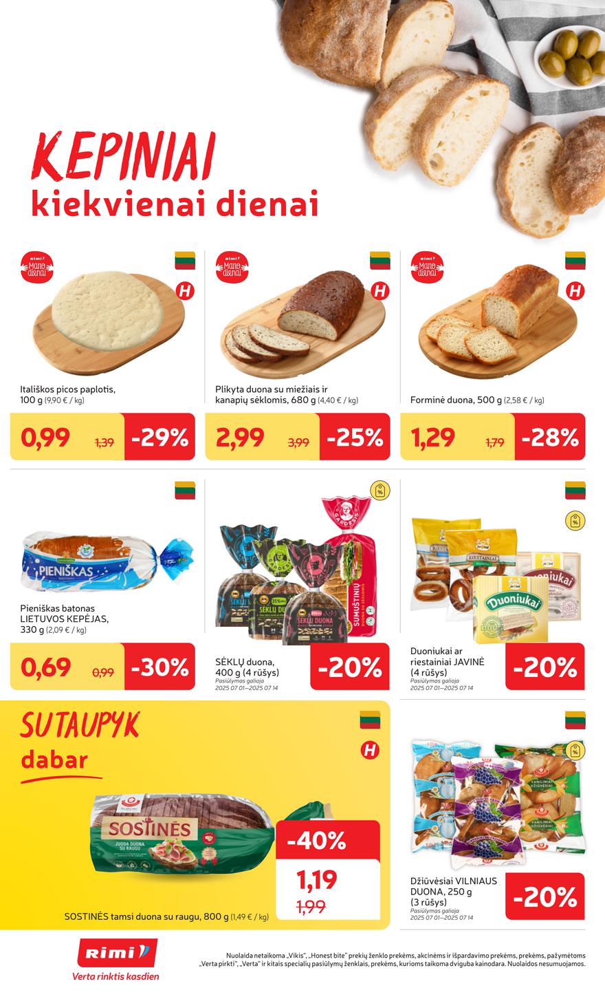 Rimi savaitinis leidinys 27 akcijos nuo 
  2025-07-01 iki 
  2025-07-07 | Leidinukas.lt puslapis 16
