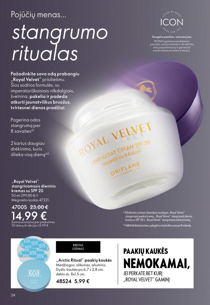 Oriflame katalogas akcijos nuo 
  2026-04-22 iki 
  2026-05-12 | Leidinukas.lt puslapis 24