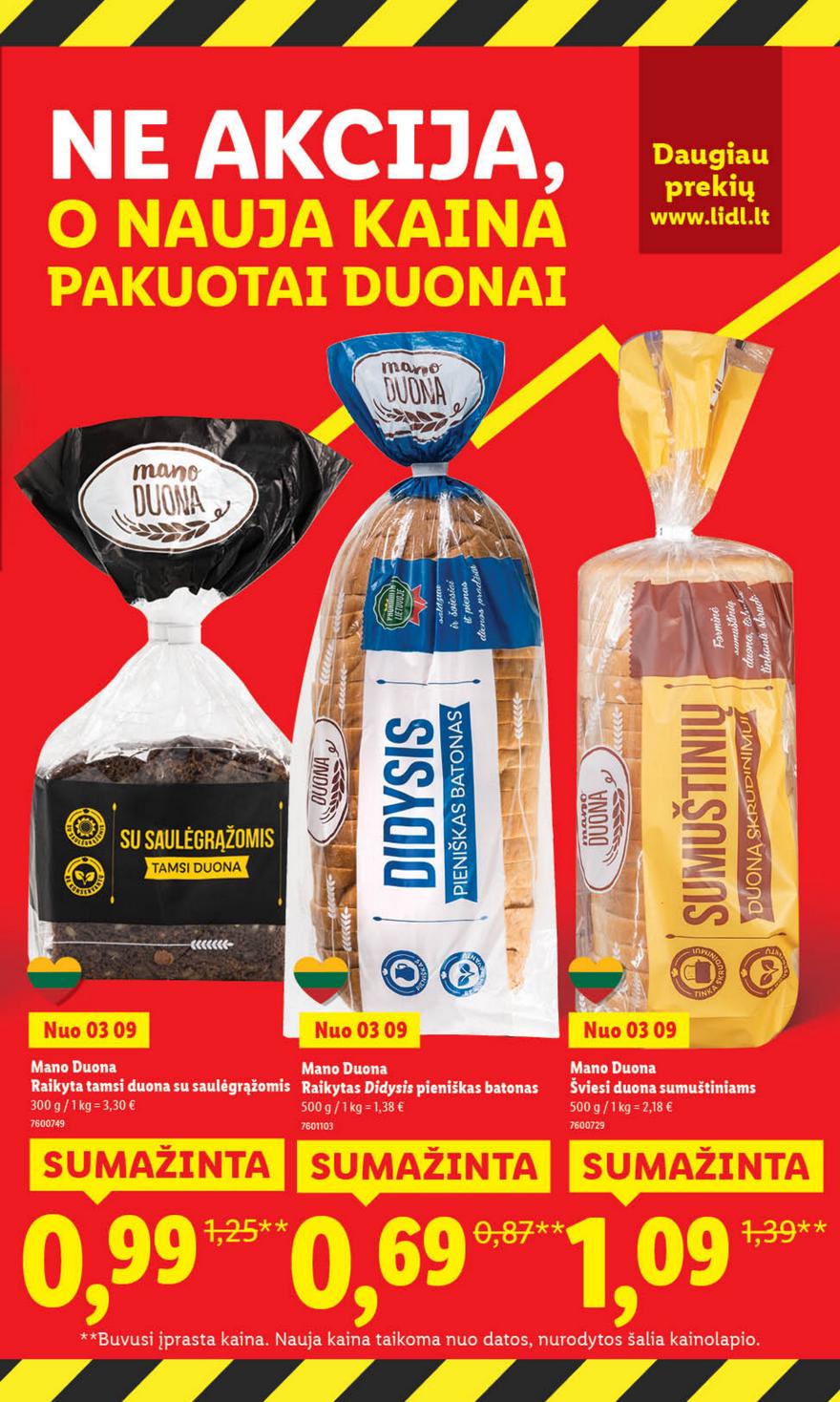 Lidl leidinys naujas akcijos nuo 
  2026-03-09 iki 
  2026-03-15 | Leidinukas.lt puslapis 3