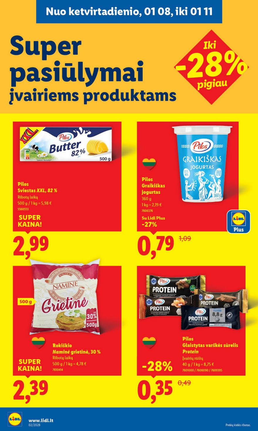 Lidl leidinys akcijos nuo 
  2026-01-05 iki 
  2026-01-11 | Leidinukas.lt puslapis 34
